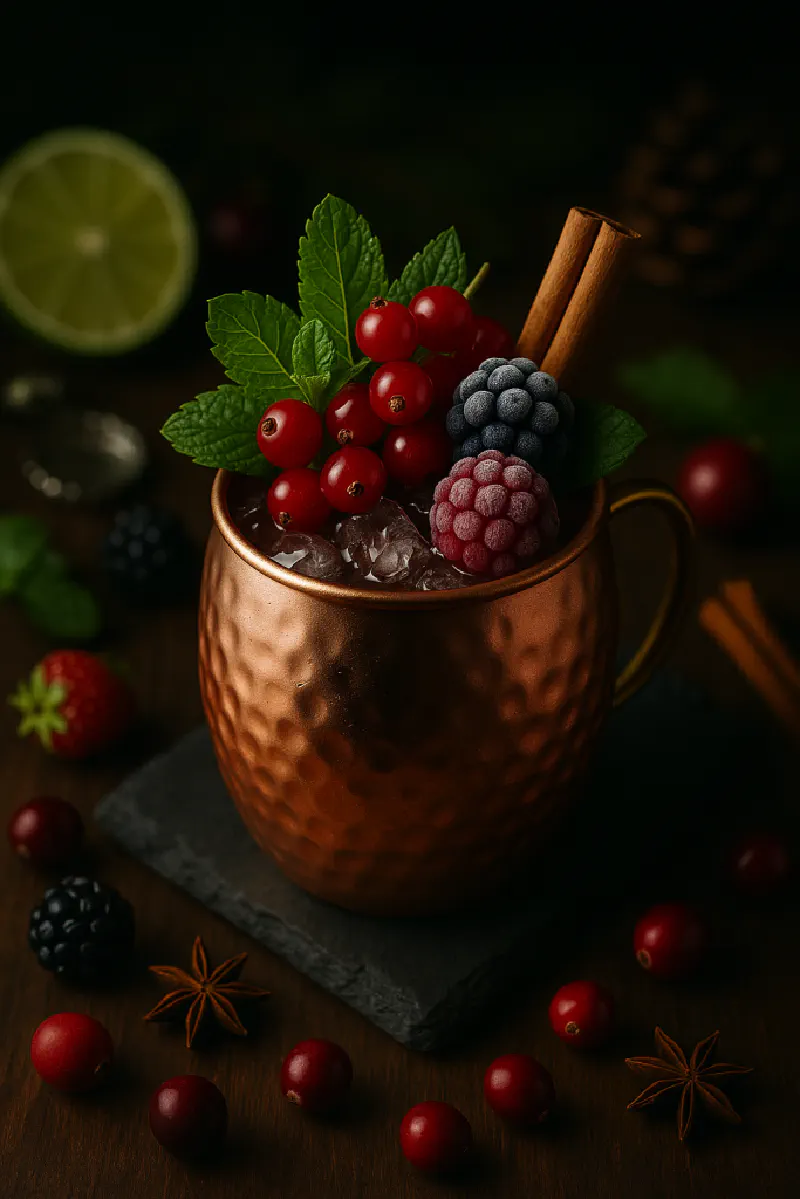 Smirnoff Merry Berry Mule - The Festive, Fizzy Cocktail You’ll Make All Year