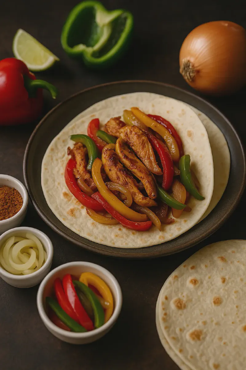 Air Fryer Chicken Fajitas – Quick, Juicy & Bursting with Flavor