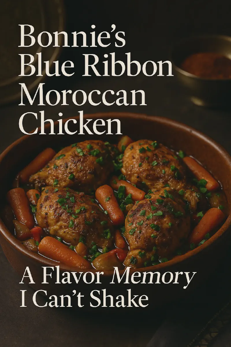 Bonnie’s Blue Ribbon Moroccan Chicken — A Flavor Memory I Can’t Shake