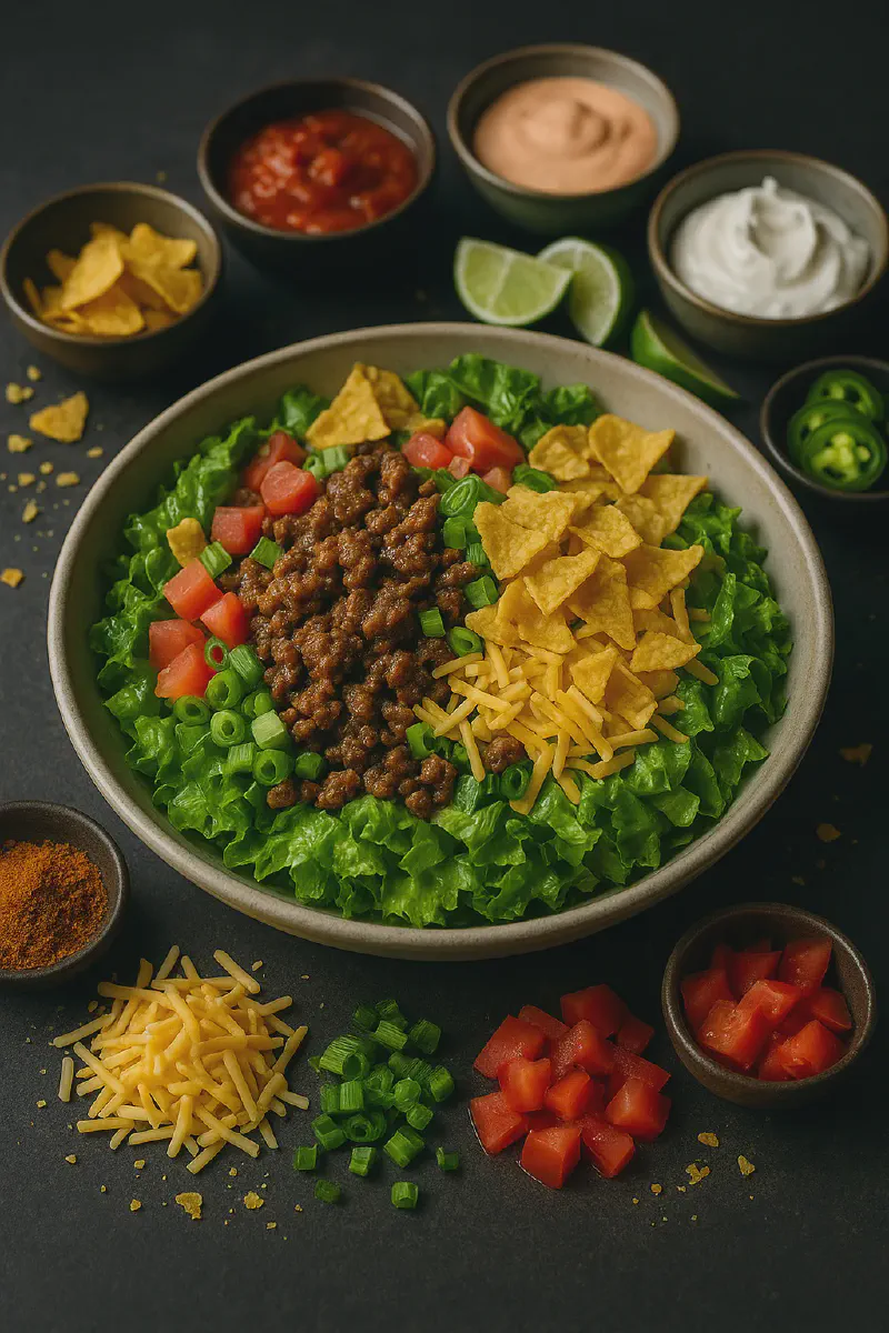 Zesty & Crunchy Taco Salad - Easy, Bold & Totally Satisfying