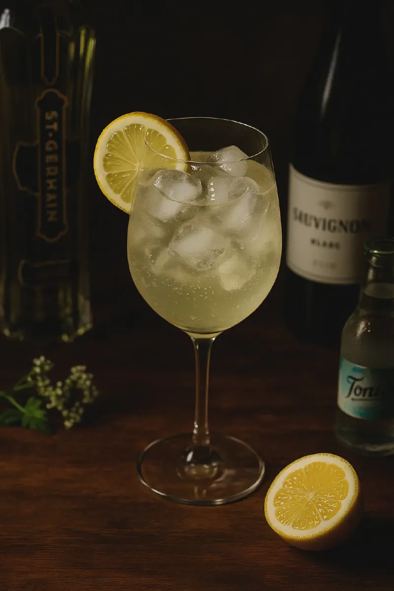 Elderflower Blanc Fizz - Light, Floral, and Perfectly Refreshing