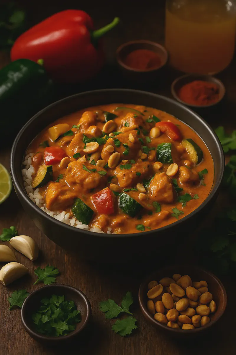 Instant Pot Peanut Chicken Curry - Creamy, Cozy, and Ready in a Flash