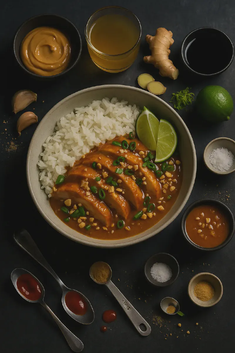 Instant Pot Peanut Lime Satay Chicken - Fast, Saucy, & Totally Weeknight Friendly