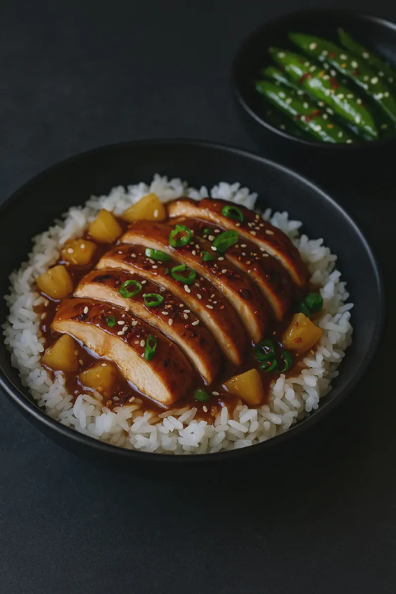 Instant Pot Teriyaki Pineapple Chicken