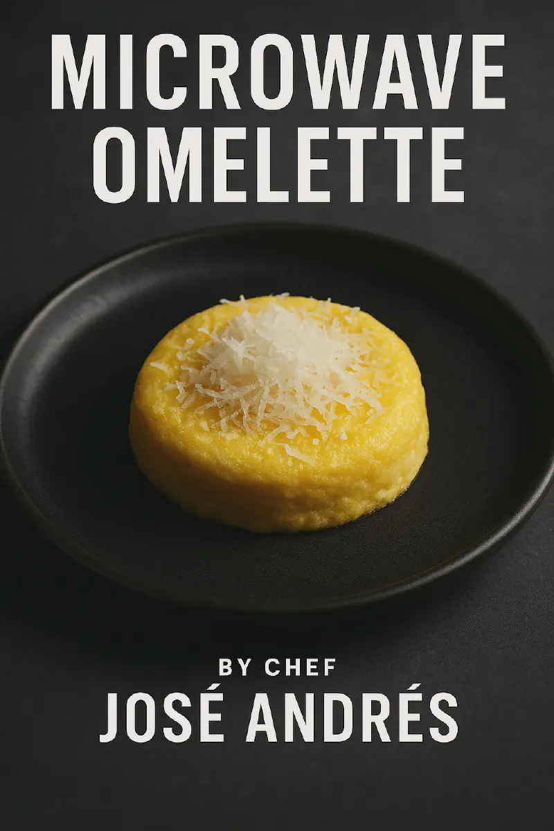 Microwave Omelette by Chef José Andrés