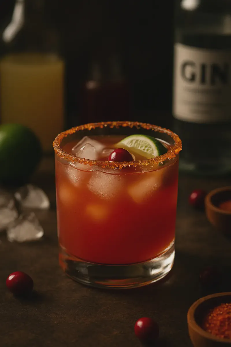 Petal and Spice – A Floral, Fruity Cocktail with a Playful Kick