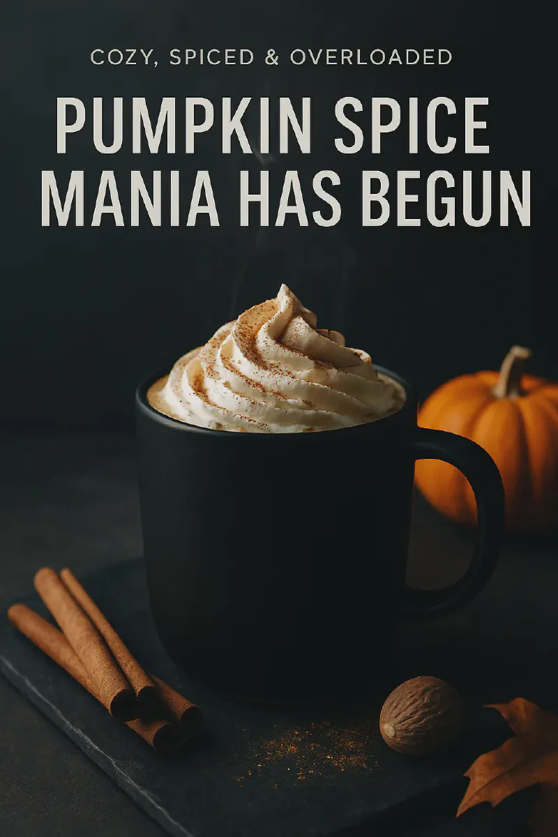 Pumpkin Spice Mania Is Back