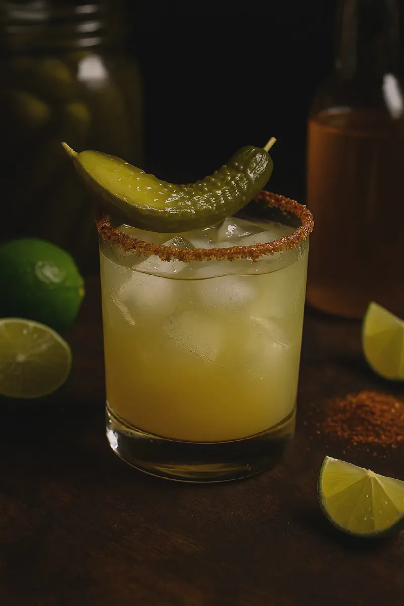 Belle’s Sweet & Sassy Pickle Marg - The Spicy Pickle Margarita You’ll Crave
