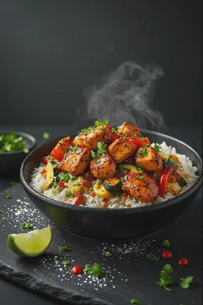 Air Fryer Honey Lime Chili Chicken & Veggies That Hit Every Craving