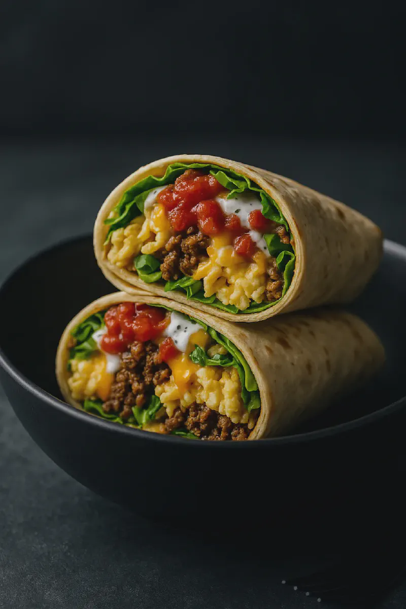 Fiesta Breakfast Wraps