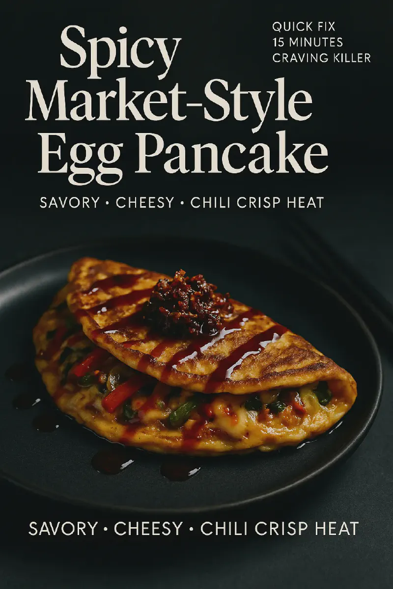 From Craving to Creation: My Market-Style Egg Pancake