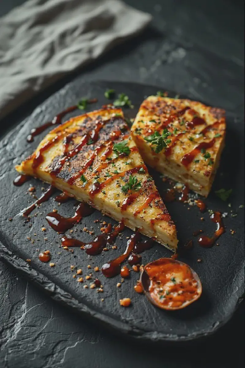 Spicy Market Style Egg Pancake