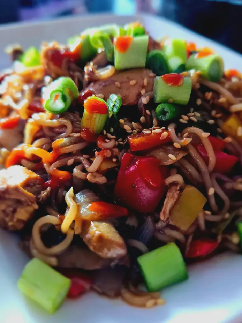 Chicken Ramen Stir Fry