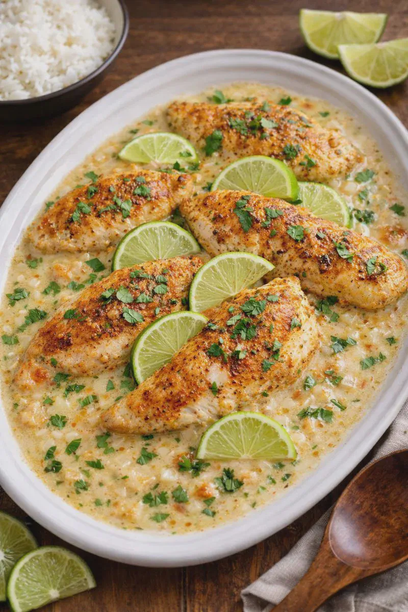 Coconut Lime Chicken in the Ninja Possible Cooker