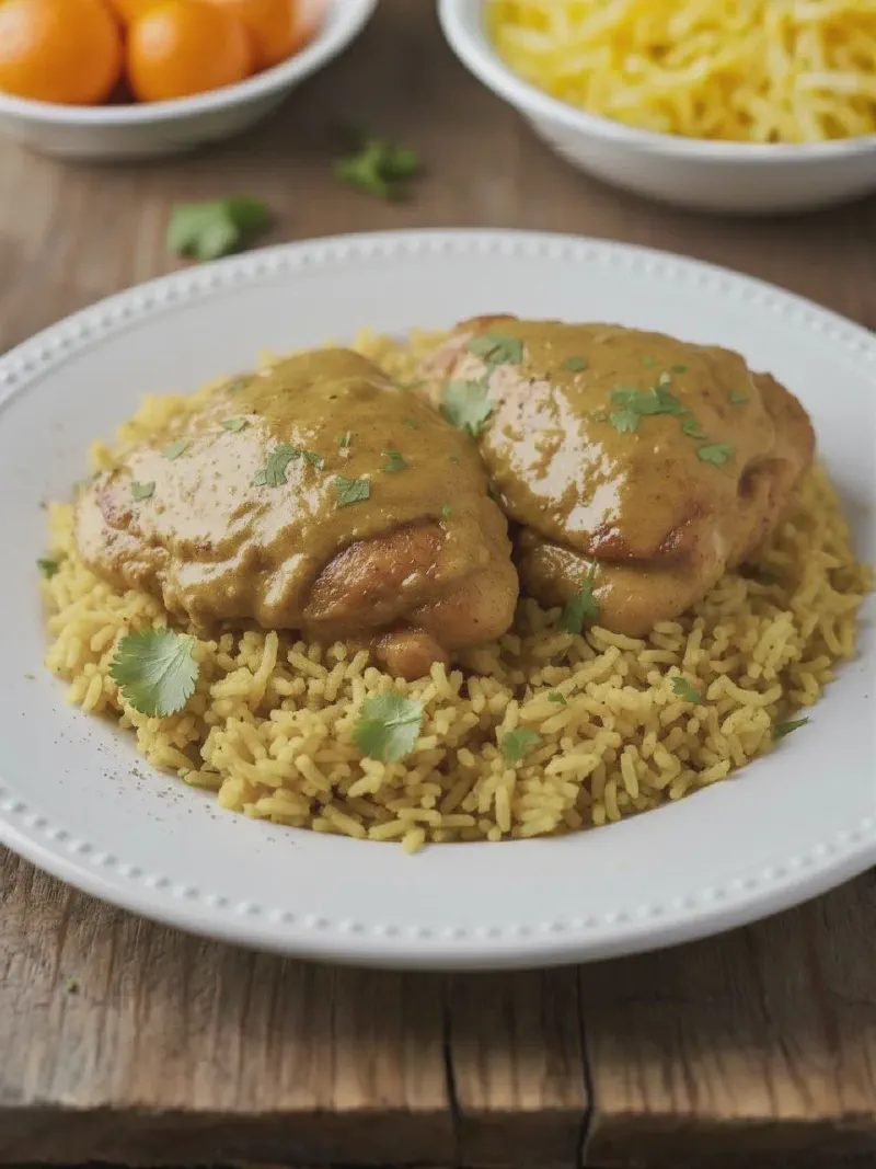 Ninja Possible Cooker Pro Curry Chicken and Coconut Rice